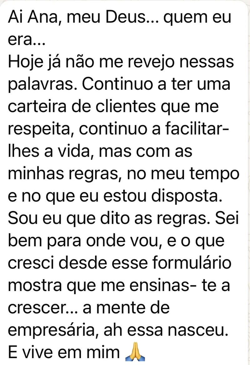 Feedback de Juliana Rocha